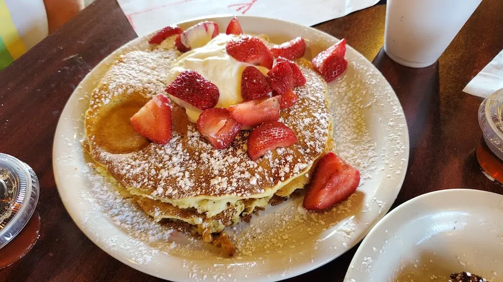 Pancakes with Strawberry